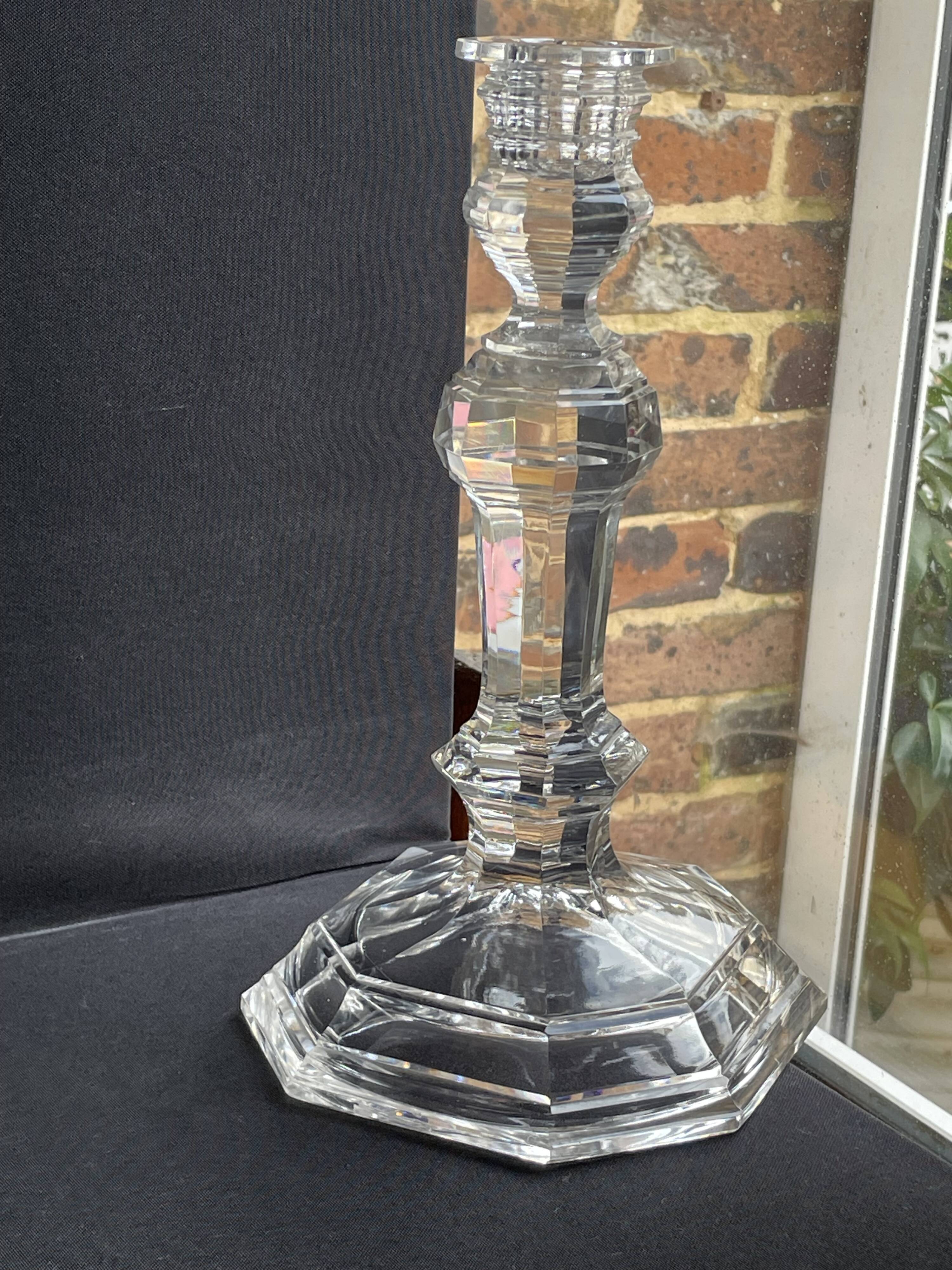 Baccarat Harcourt candle holder