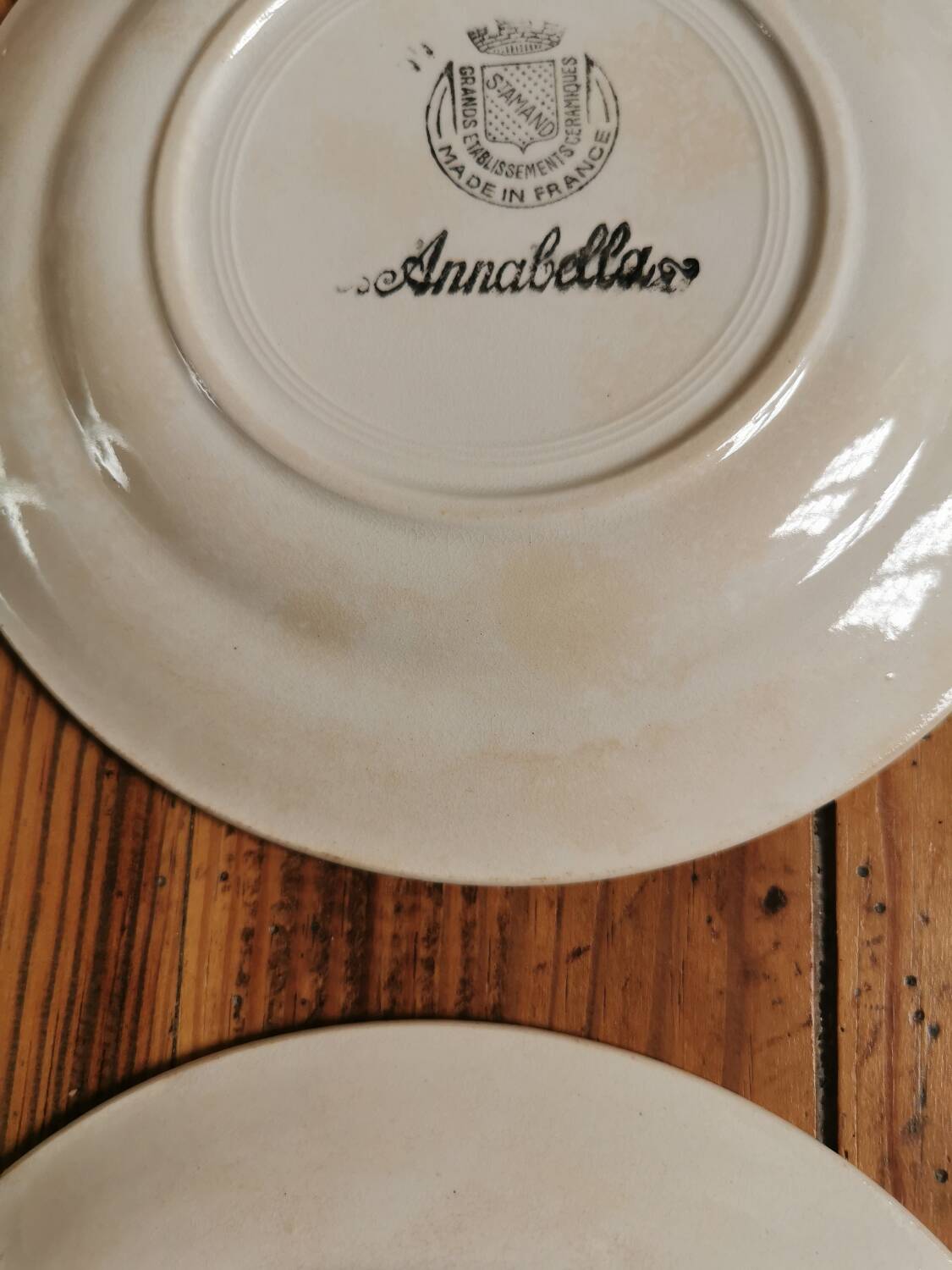 Mix of vintage dessert plates