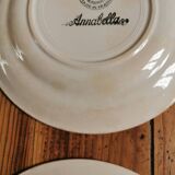 Mix of vintage dessert plates