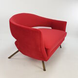 Mid Century Italian Sofa by Lenzi Nello 1954