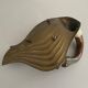 Adorable decorative centrepiece sculpture in the shape of a brass duck, 1970s, Germany.
