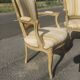 Pair of Louis XV style convertible armchairs