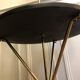 Vintage tripod side table lamp in brass from 1950 - 1960.