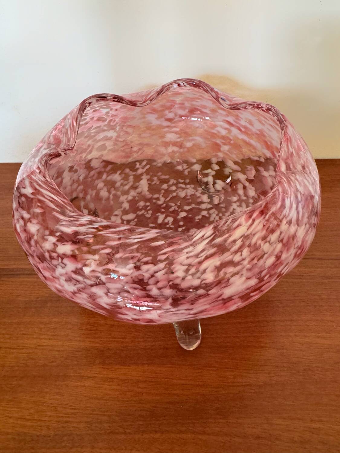 Old Clichy glass cup