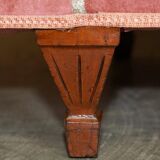 Chesterfield buttoned conversation sofa Regency