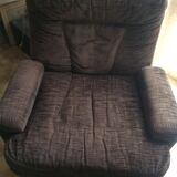 Armchair and footrest 1970