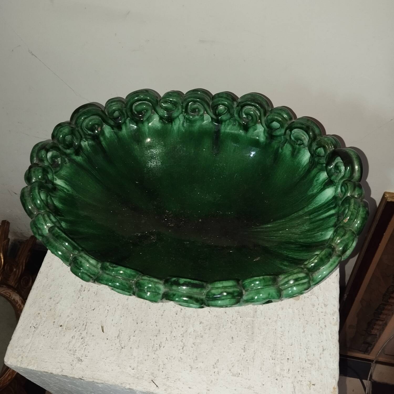 Ceramic bowl signed Harrel Ceramidi Marseille