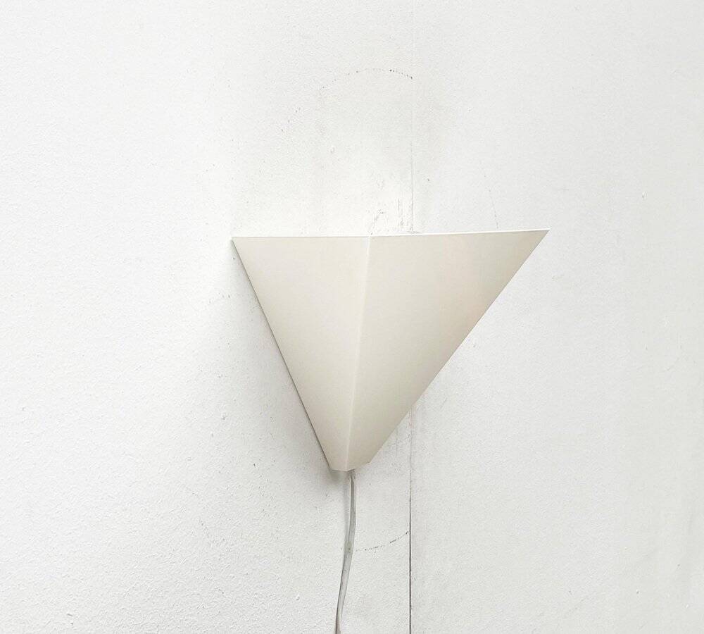 Postmodern minimalist wall lamps Type V607 from Ikea, 1980s, set of 4.