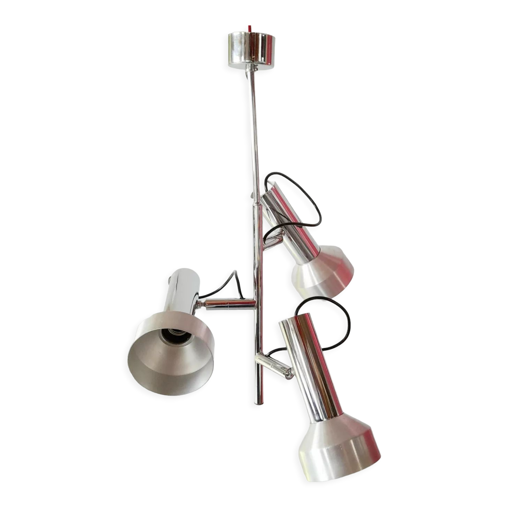 Chandelier space age 3 spots