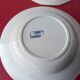 Set of six mismatched antique soup plates