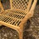 70s rattan lounge