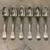 Charles Christofle 6 soup spoons model Chinon