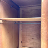 Scandinavian wooden wardrobe