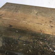 Table d’atelier de peintre ancienne