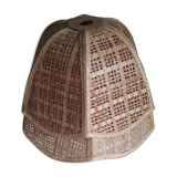Rattan lampshade