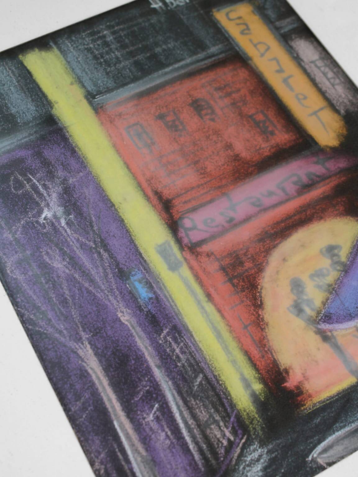 Henryk Barczyński "Paris" In Pastel, 38.5×49.5cm, 1920s