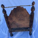 Traditional low Indian chair