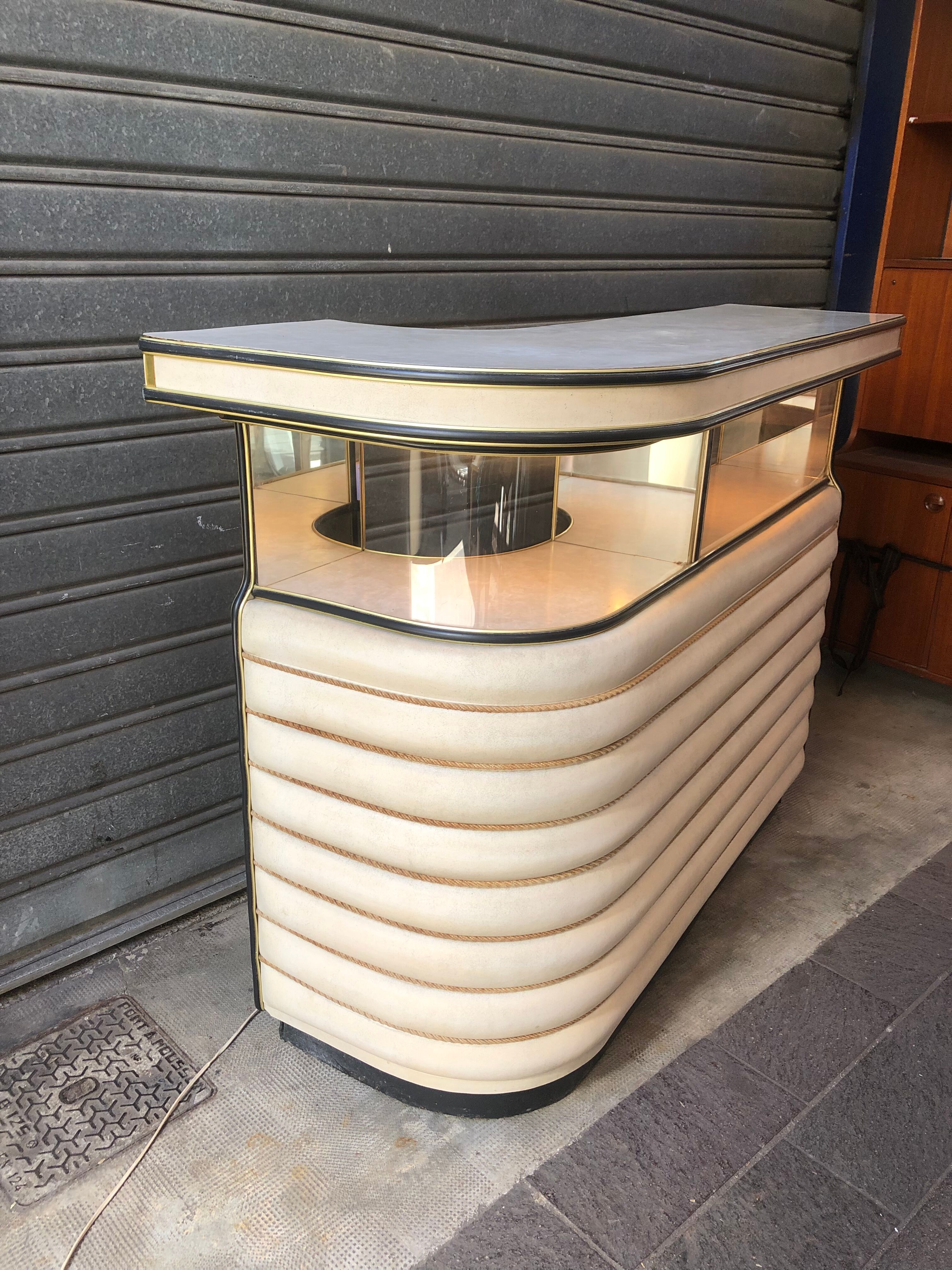 Vintage 1960s corner bar