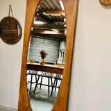 Old oak mirror