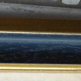 Wooden frame of black and gold color 63x46 cm