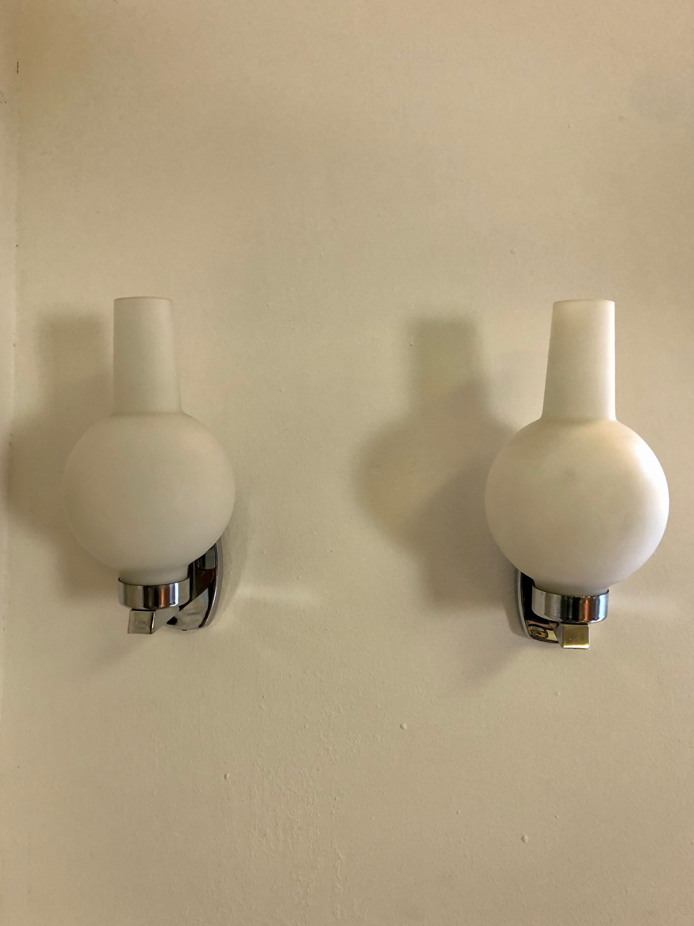 Pair of vintage wall lights