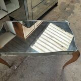 Art deco mirrored coffee table