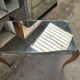 Art deco mirrored coffee table