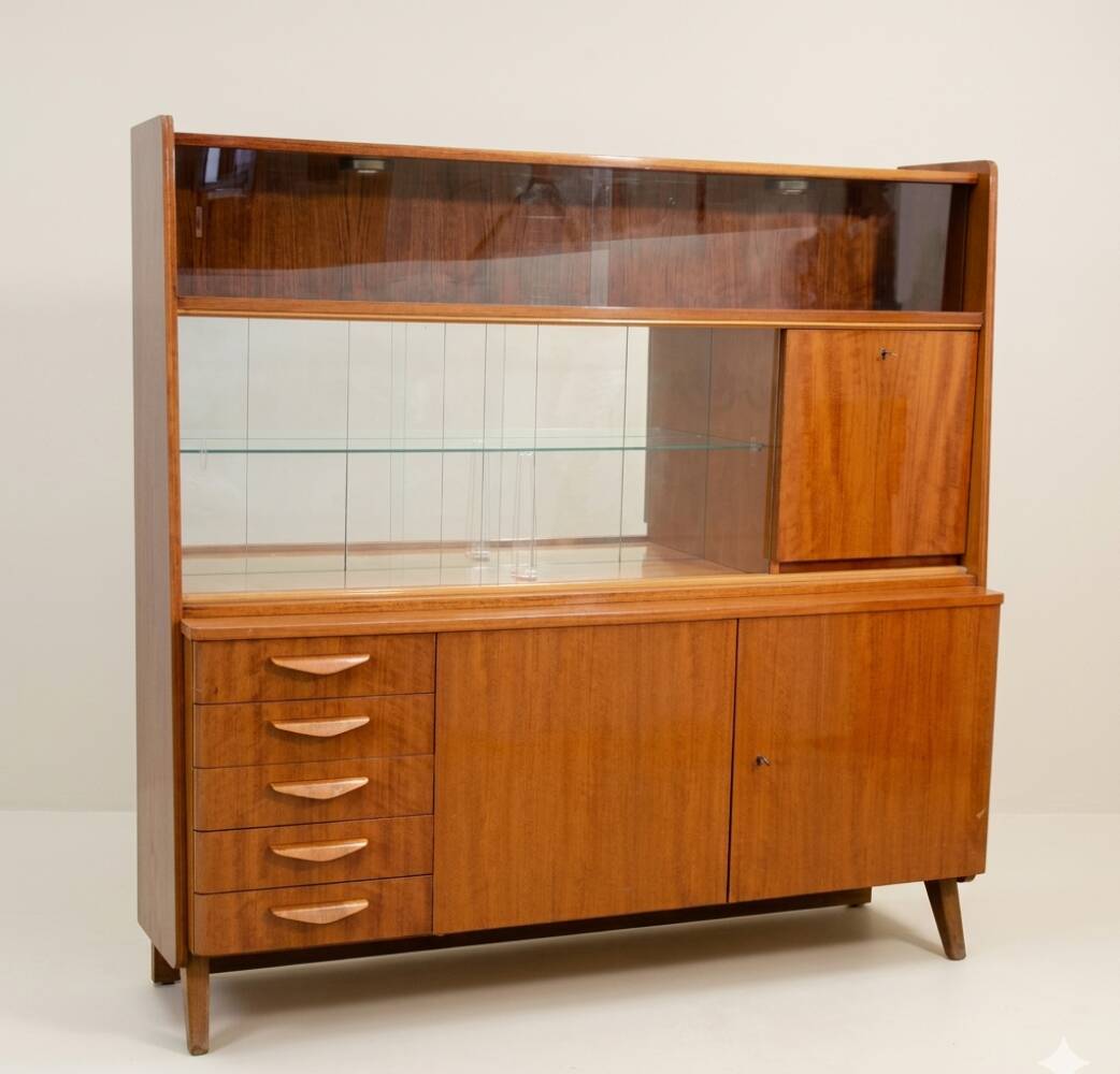 Mid century Vintage credenza by Frantisek Jirak, 1960s, Czechoslovakia