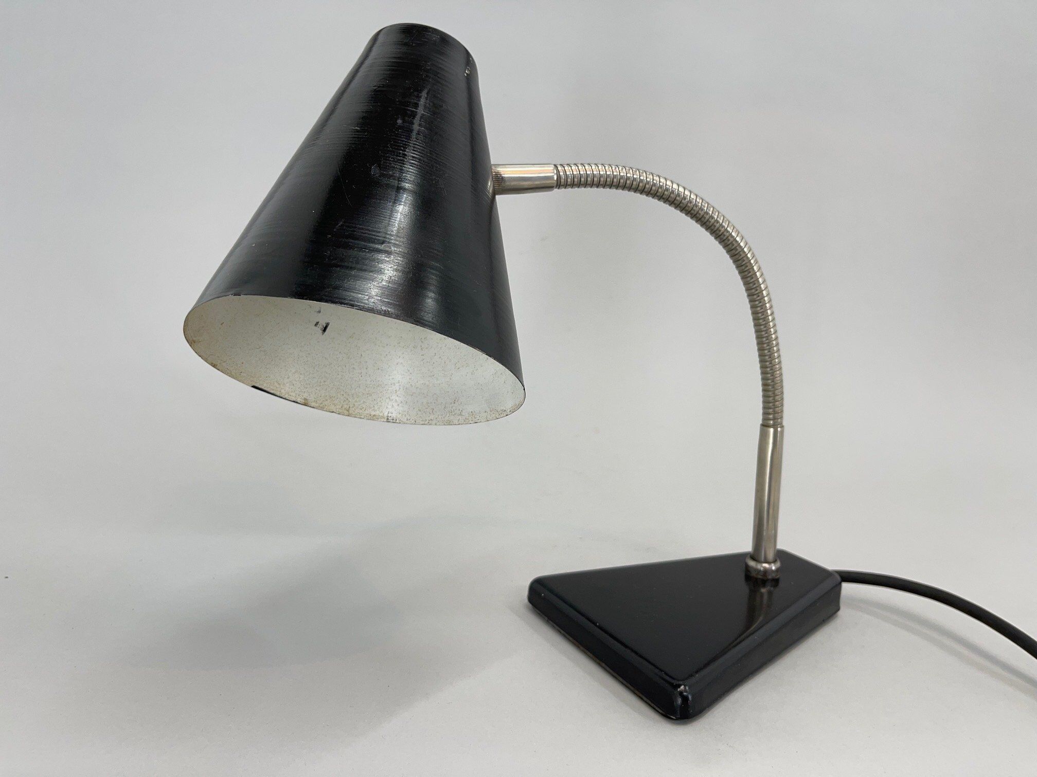 Vintage Industrial Adjustable Table Lamp, 1950's