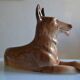 Wolf Dog German Shepherd Ceramic Saint Clément L 39 cm H 26 cm