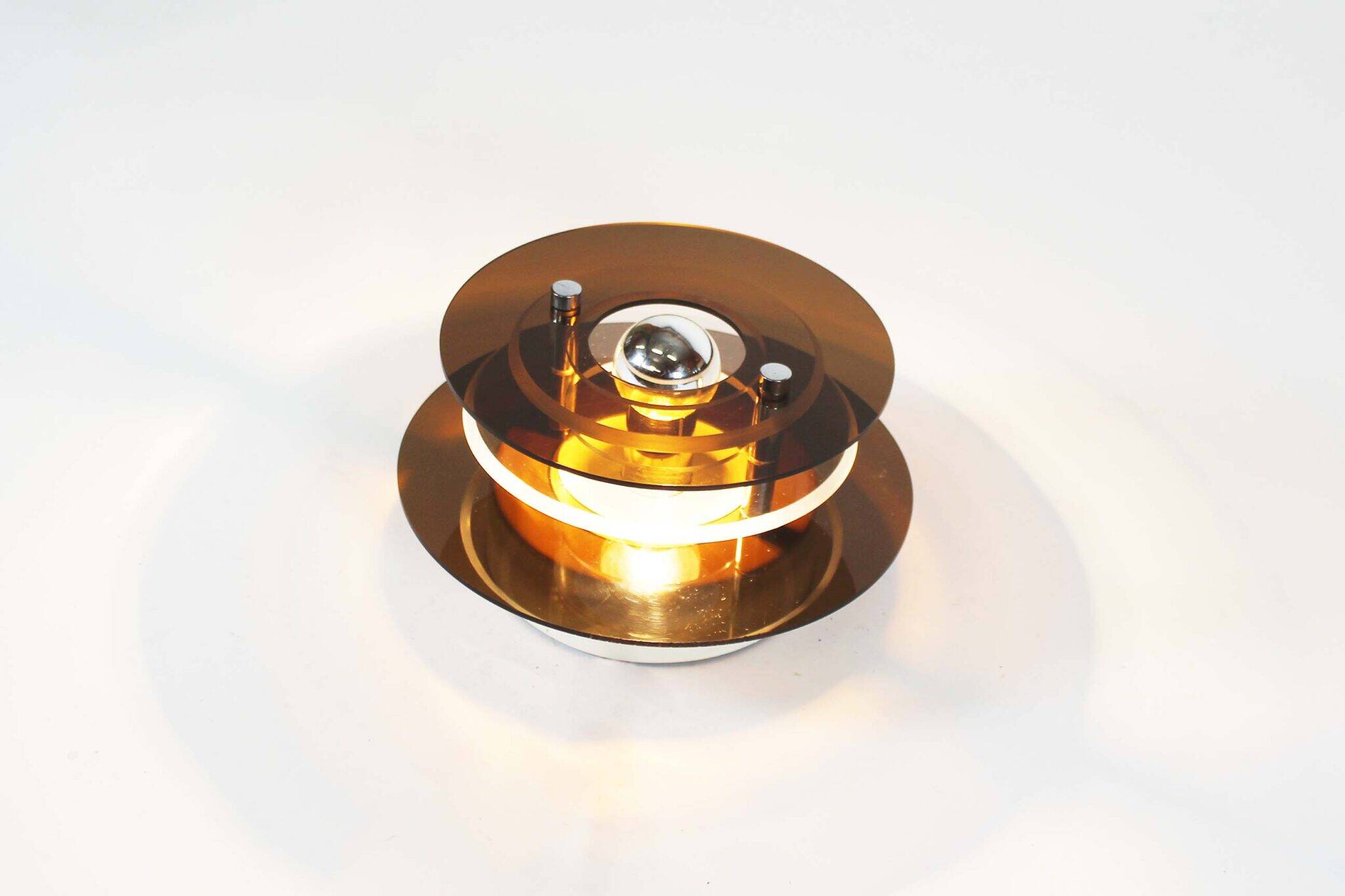 Rare acrylic space age wall light by Herda, Netherlands 1970’s