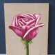 Pair of floral canvas