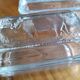 2 vintage "cow" butter dishes