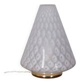 Lampe de table en verre de Murano, Italie années 1970
