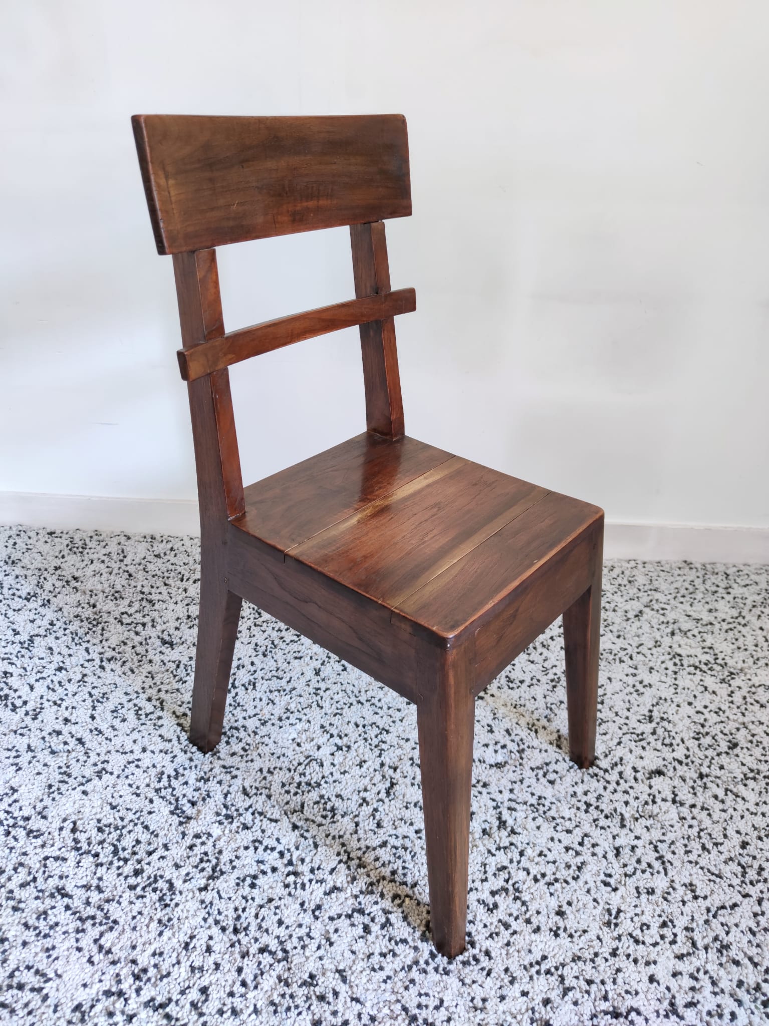 Pair of wooden chairs