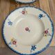 Set of 2 vintage deep plates Digoin Sarreguemines Marie-lou Terre de Fer
