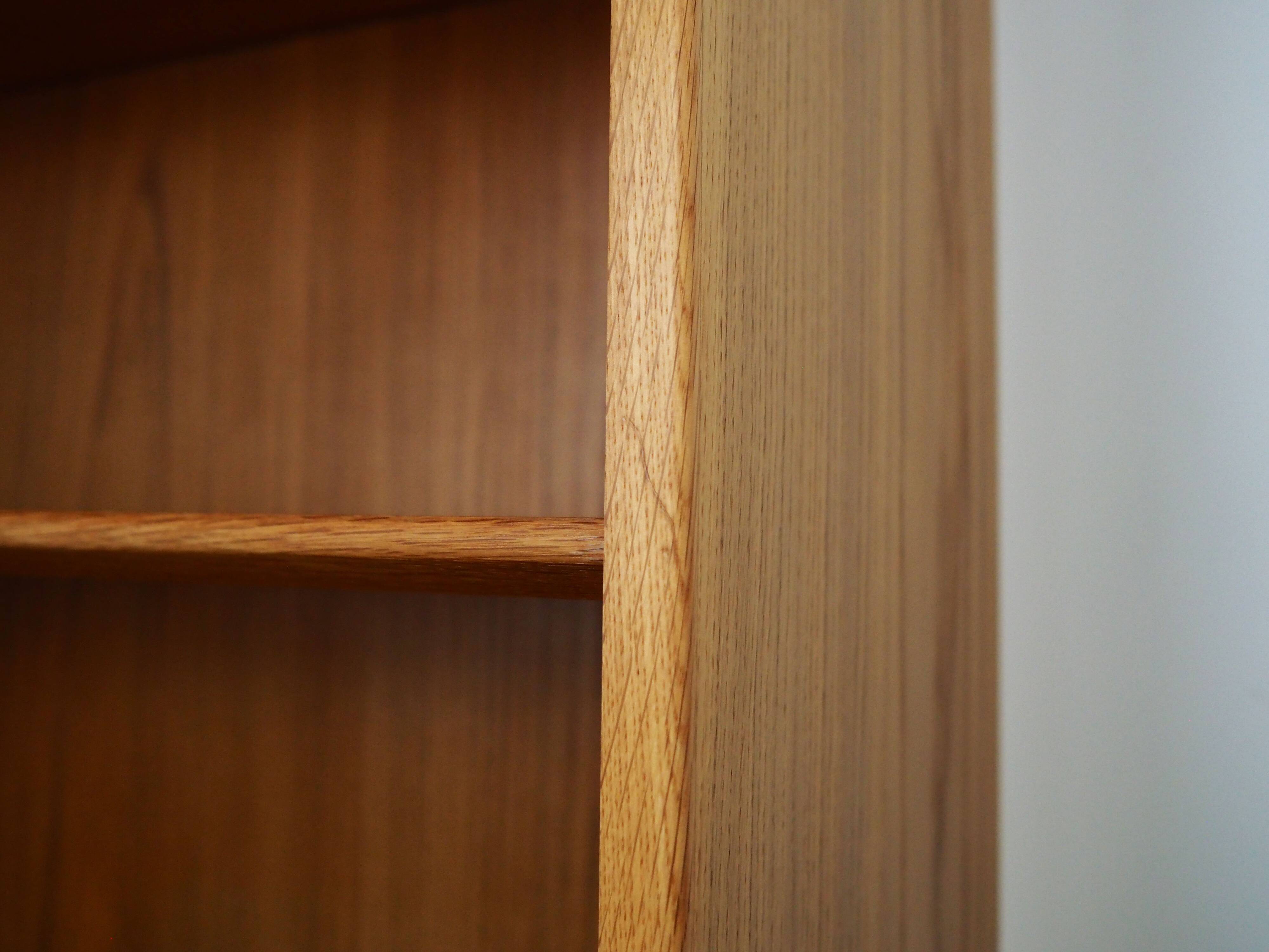 Ash bookcase, Danish design, 1960s, designer: Børge Mogensen