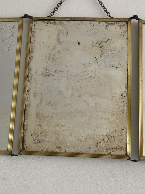 Miroir Triptyque antique