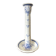 Ceramic candle holder with floral decoration, Brittany