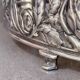 Antique Silver Cup Rose Silver & Crystal Jardiniere Decorative Bowl Cup
