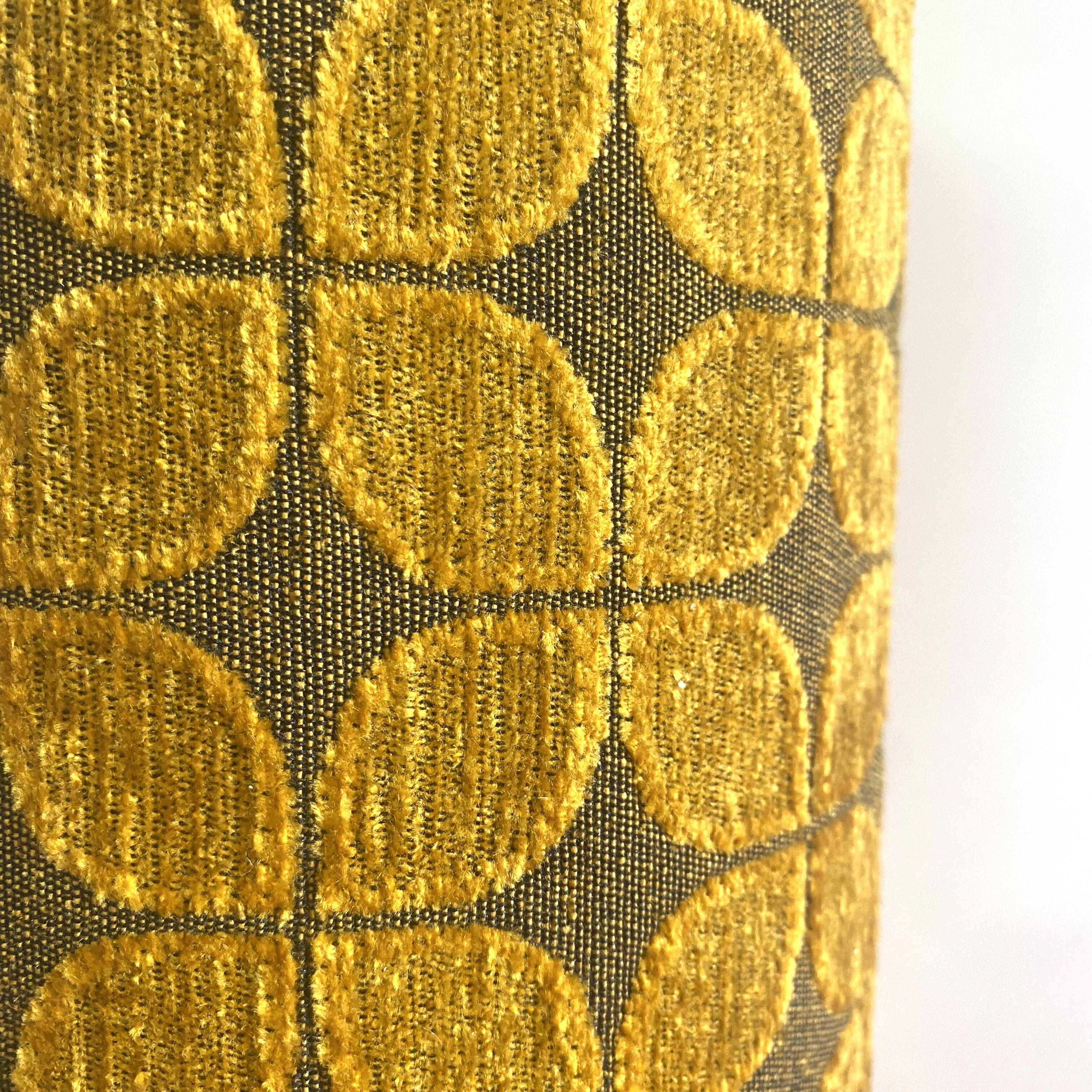 Upcycled vintage lamp - upcycling - Retro Velvet Clover