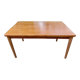 Extendable teak table by Henning Kjaernulf, Denmark 1960