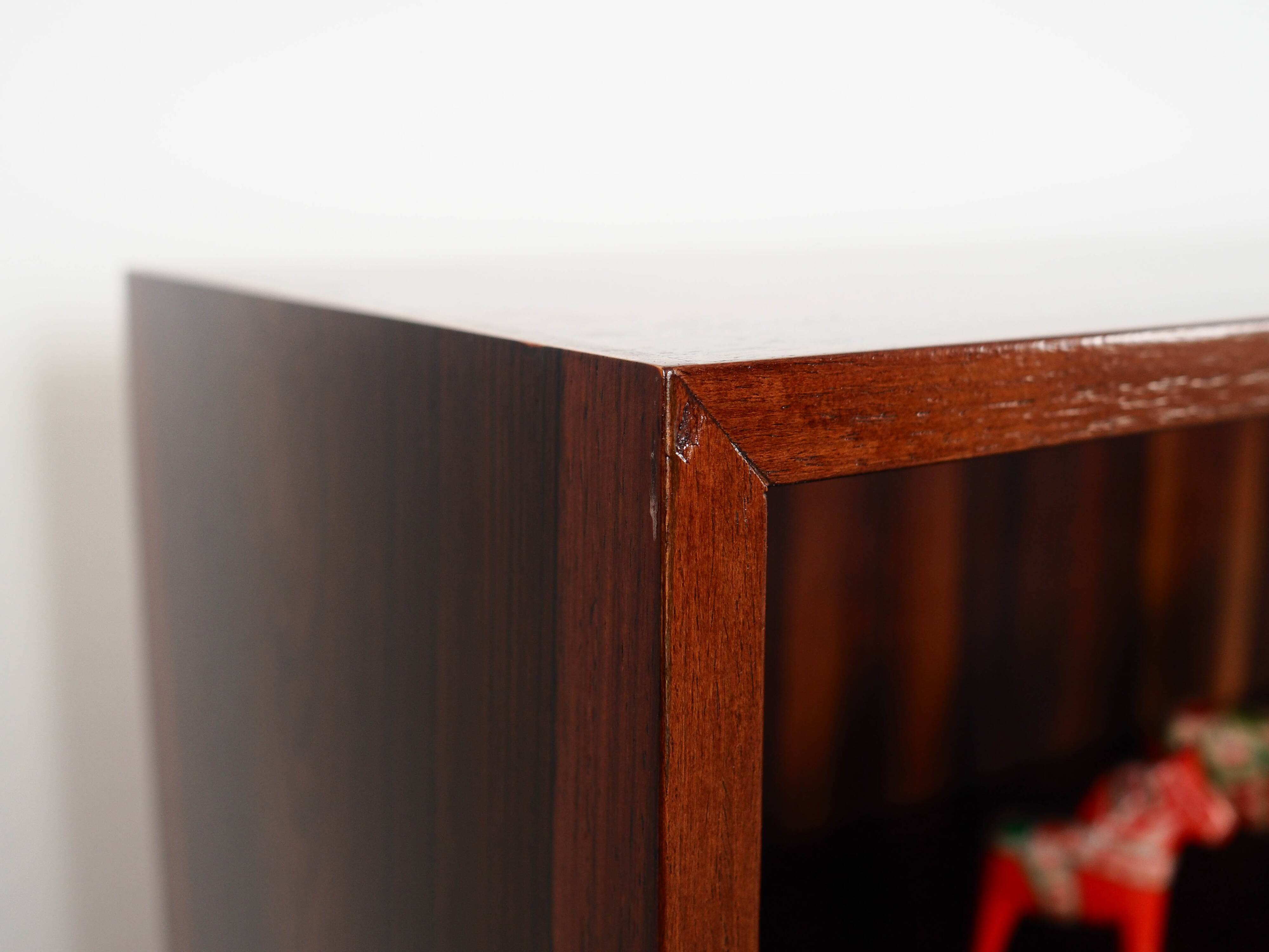 Rosewood bookcase, Danish design, 1970s, made in Denmark