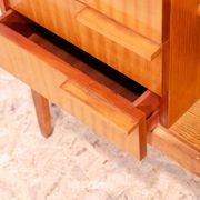 Midcentury glazed bookcase by František Mezulánik for UP Závody, 1960s
