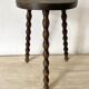 Tabouret Tripode demi cercle 55 cm