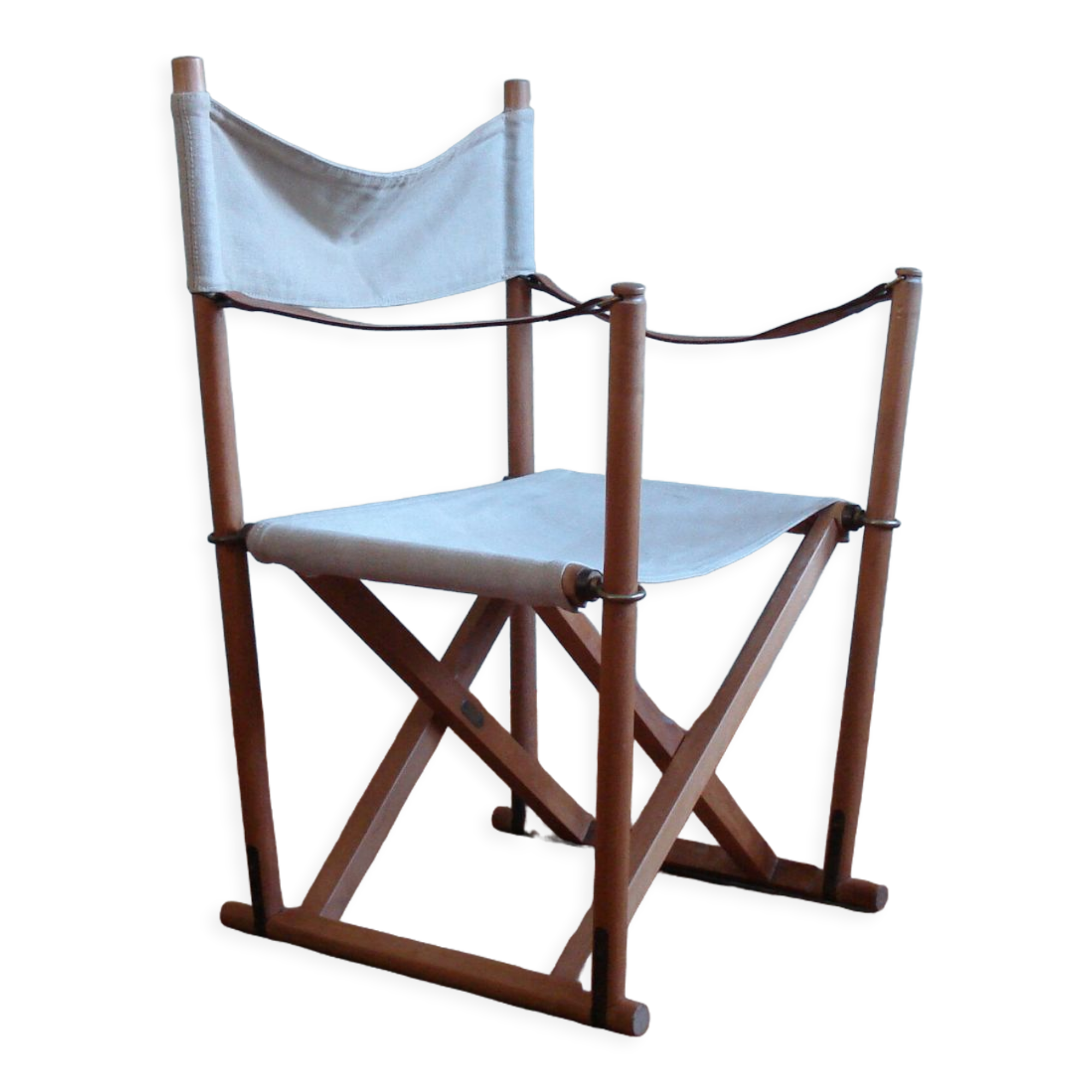 Fauteuil Safari Directors par Mogens Koch pour Interna, années 1960
