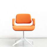 Zaha Hadid conference armchair Silver S101 for Interstuhl