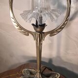 Old bronze lamp