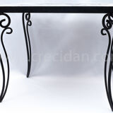 Wrought iron table