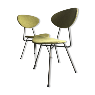 Set of 2 'staatsmijnen' chairs by Rob Parry & Emile Truijen, 1955